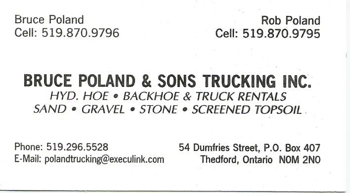 Bruce Poland & Sons Trucking Inc.